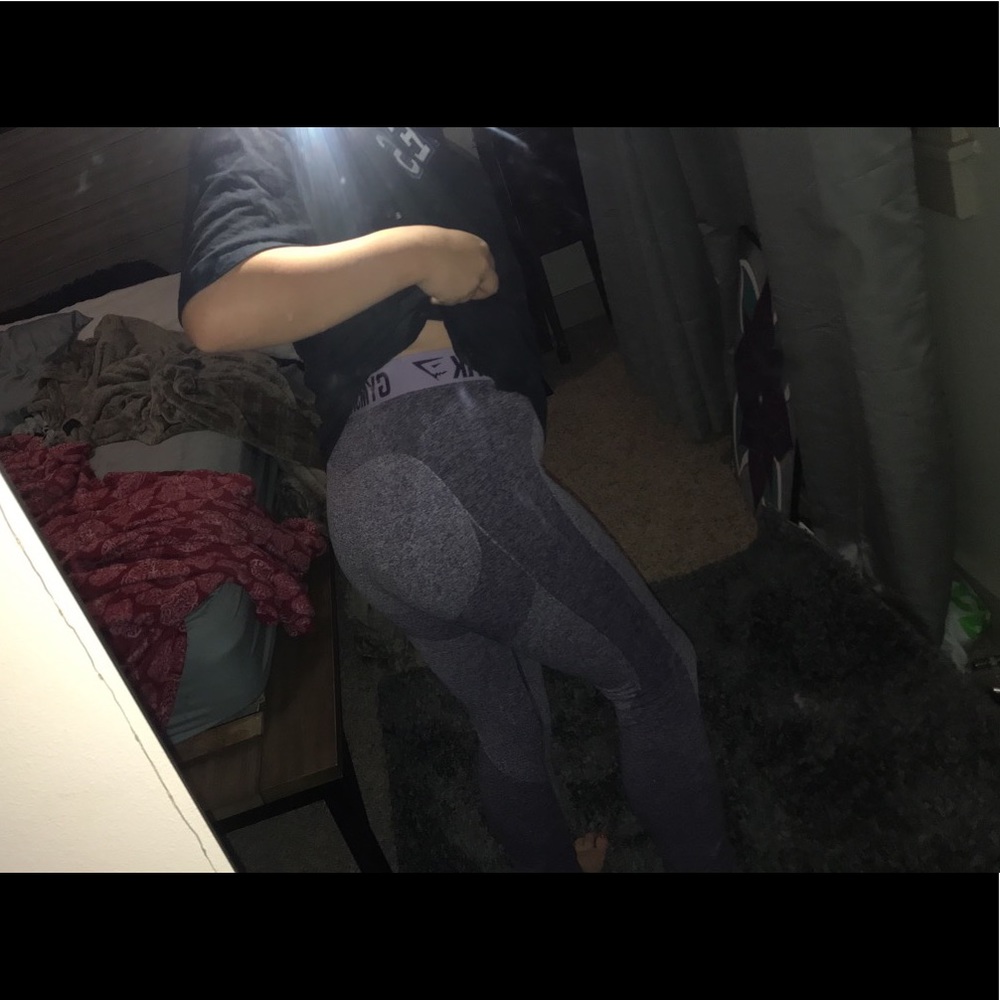 Purple gymshark leggings